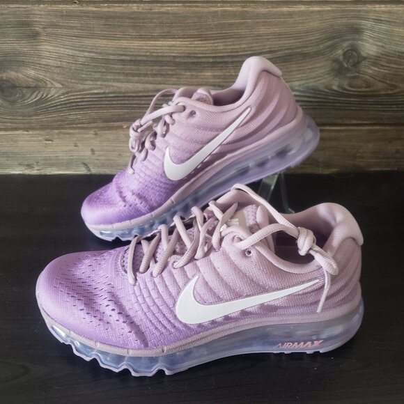 New Nike Air Max Purple Ombre Sneakers Womens 7.5 Lightweight Flymesh Supportive - Picture 1 of 9